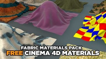 free cinema 4d fabric materials