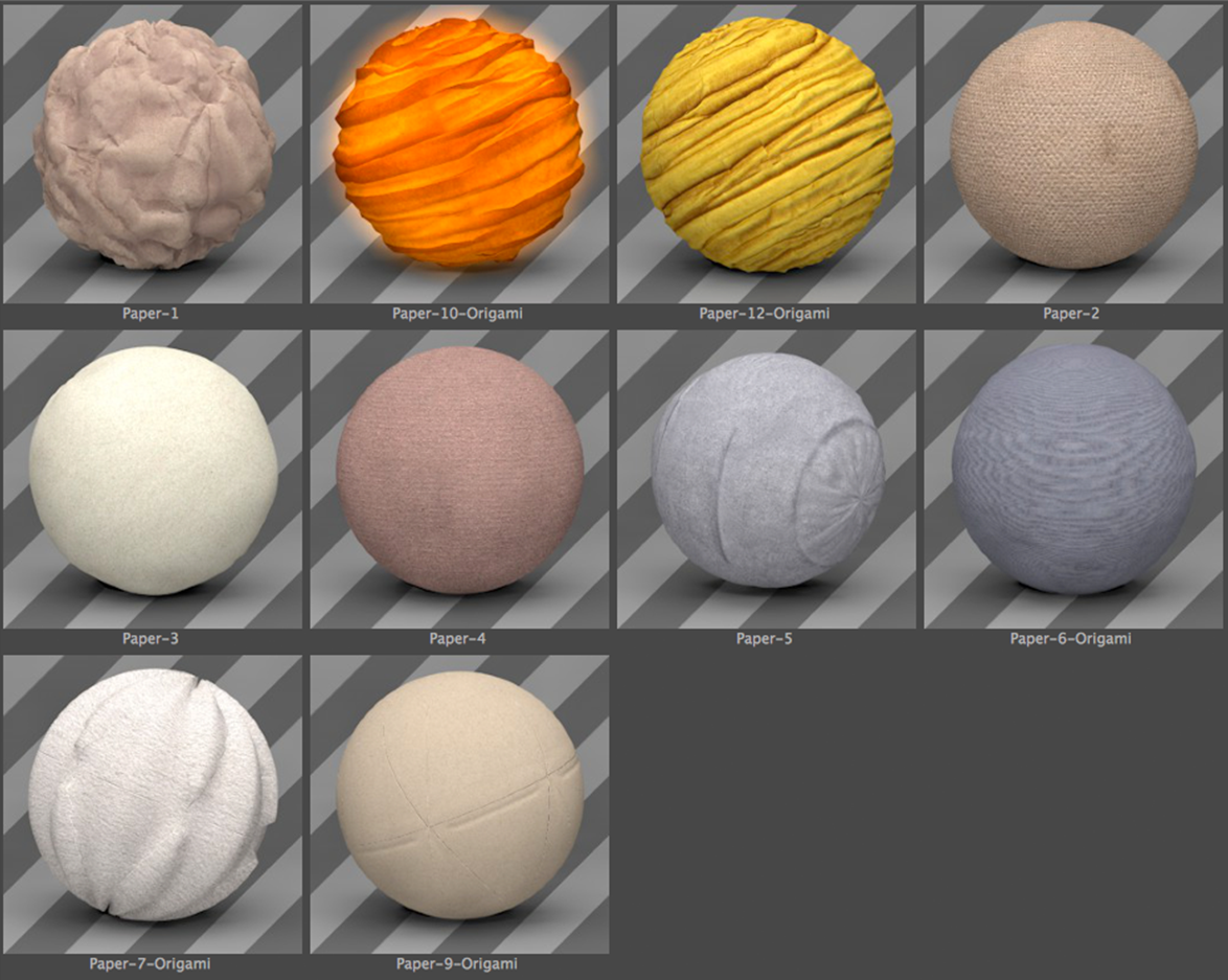 free cinema 4d paper texture pack